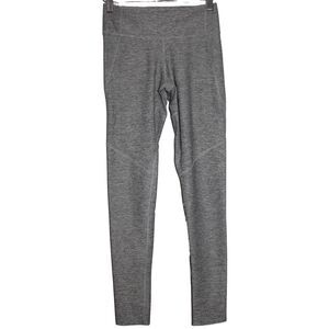 Womens Outdoor Voices 7/8 Leggings Heather Grey Black Cropped Leggings Size XS